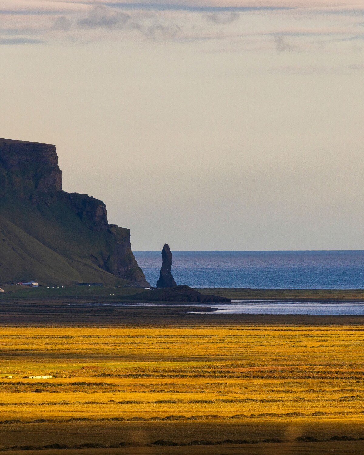The midnight sun