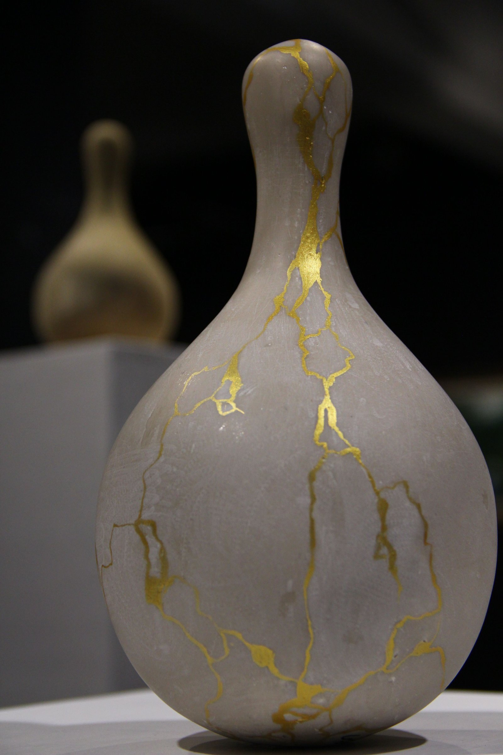 Gold in the cracks